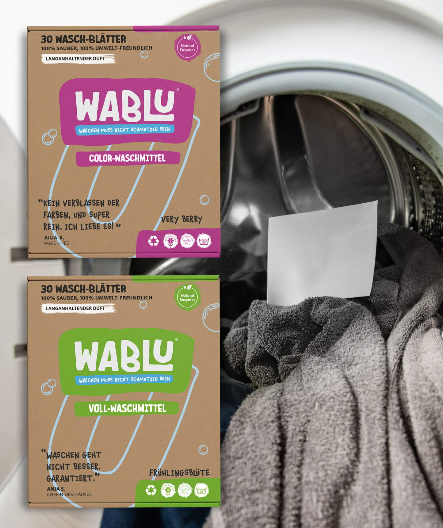 WABLU Wasch-Blätter